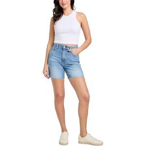 Guess Womens 80s Pedal High-Rise Denim Shorts 28 Formentera - NWT $89
